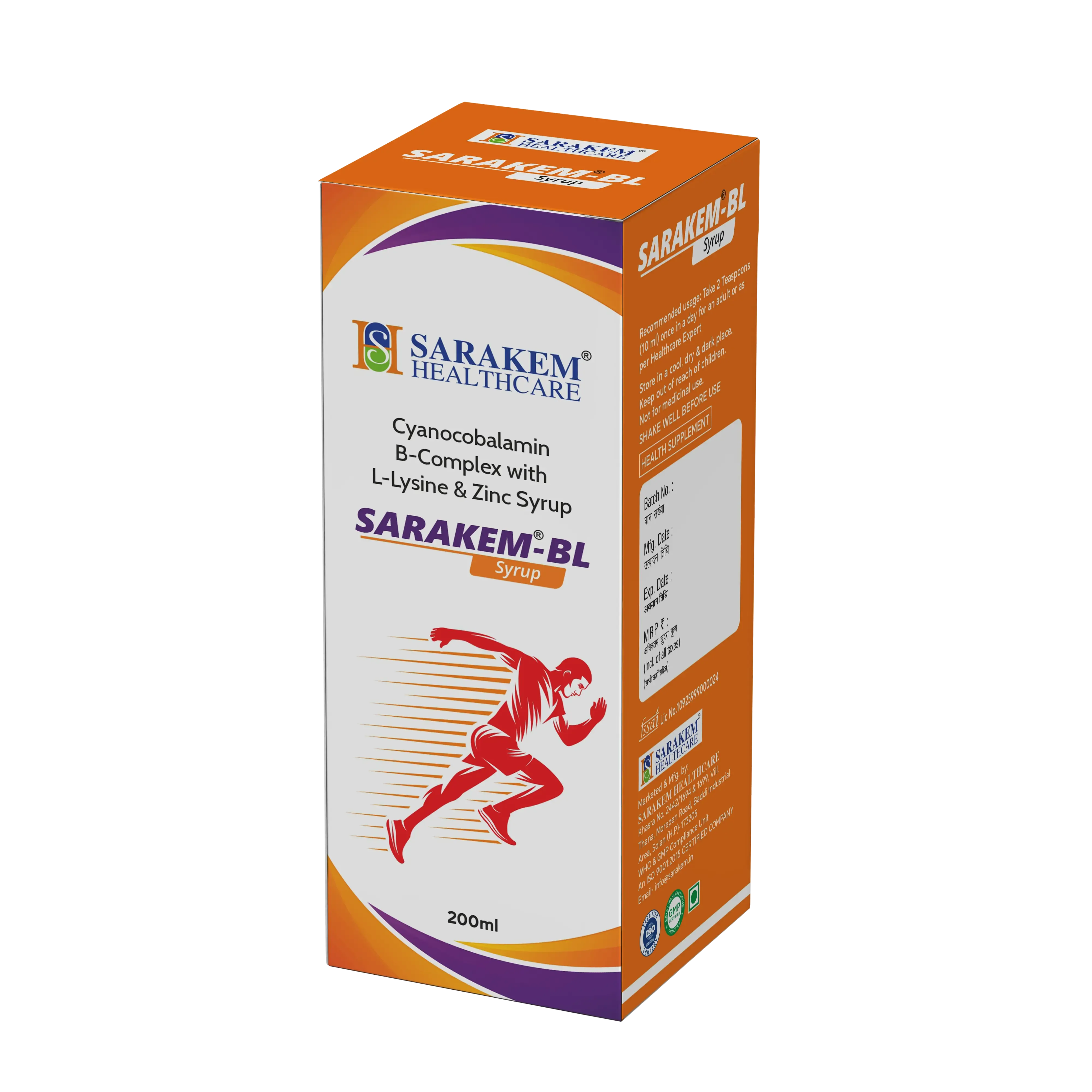 Composition of Sarakem-BL